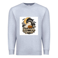 Heather Grey Goodnight Ghouis Premium Sweatshirt - Merry & Macabre