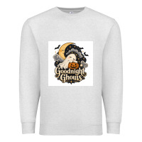 Oatmeal Heather Goodnight Ghouis Premium Sweatshirt - Merry & Macabre