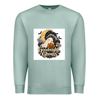 Seafoam Goodnight Ghouis Premium Sweatshirt - Merry & Macabre