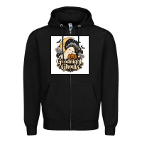 Black Goodnight Ghouis Zipper Hoodie - Merry & Macabre