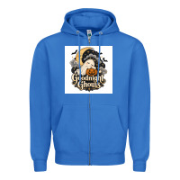 True Royal Goodnight Ghouis Zipper Hoodie - Merry & Macabre