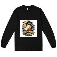 Black Goodnight Ghouis Long Sleeve Tee - Merry & Macabre