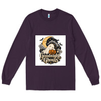 Plum Goodnight Ghouis Long Sleeve Tee - Merry & Macabre