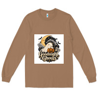 Toasted Coconut Goodnight Ghouis Long Sleeve Tee - Merry & Macabre