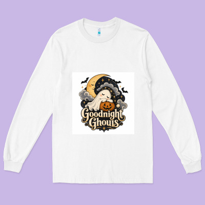 Long Sleeve Tee Goodnight Ghouis