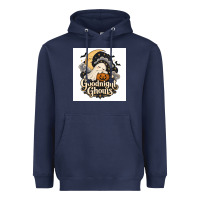 Navy Goodnight Ghouis Heavyweight Hoodie - Merry & Macabre