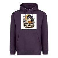 Plum Goodnight Ghouis Heavyweight Hoodie - Merry & Macabre