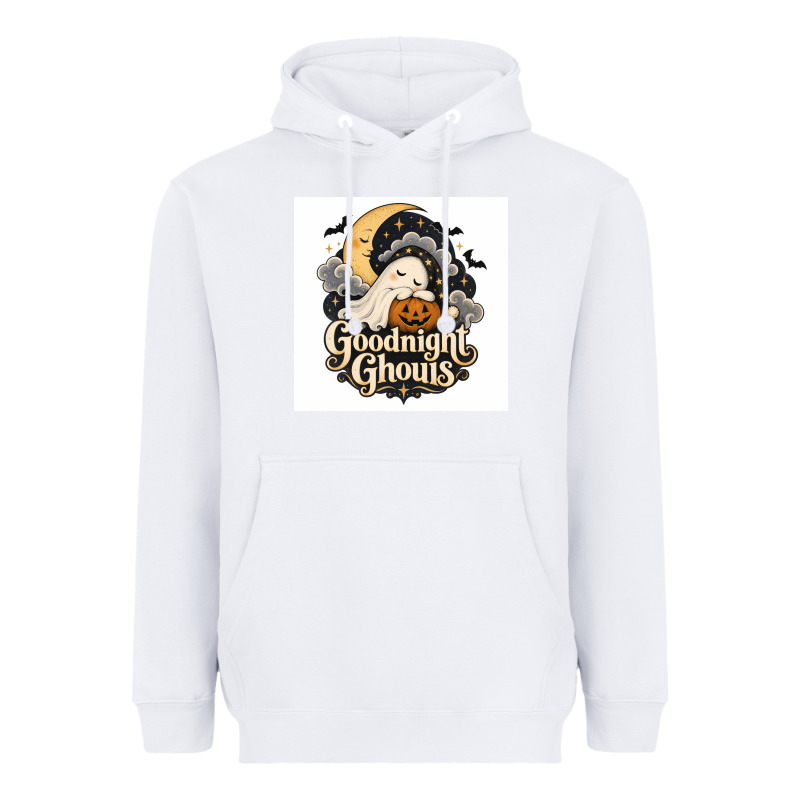 Goodnight Ghouis Heavyweight Hoodie by Merry & Macabre | Teevron