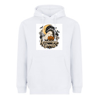 White Goodnight Ghouis Heavyweight Hoodie - Merry & Macabre