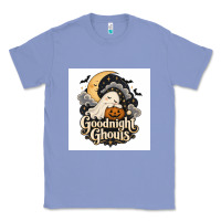 Colony Blue Goodnight Ghouis Classic Tee - Merry & Macabre