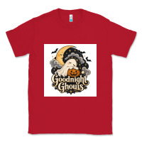 Red Goodnight Ghouis Classic Tee - Merry & Macabre