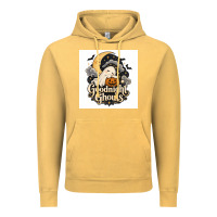 Vintage Mustard Goodnight Ghouis Vintage Hoodie - Merry & Macabre