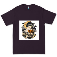 Plum Goodnight Ghouis Premium Tee - Merry & Macabre