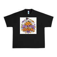 Black Too Cute to Spook Urban Heavy Tee - Merry & Macabre