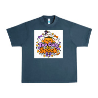 Midnight Navy Too Cute to Spook Urban Heavy Tee - Merry & Macabre