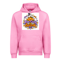 Fuchsia Pink Too Cute to Spook Urban Hoodie - Merry & Macabre