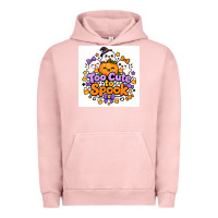 Pigment Salmon Too Cute to Spook Urban Hoodie - Merry & Macabre