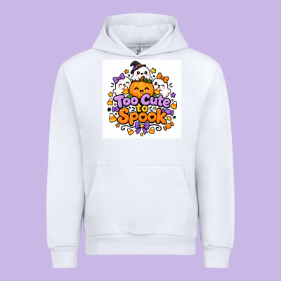 Too Cute To Spook Urban Hoodie Designed By Merry & Macabre