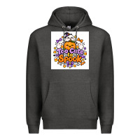 Charcoal Heather Too Cute to Spook Premium Hoodie - Merry & Macabre
