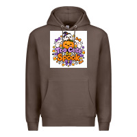 Coffee Too Cute to Spook Premium Hoodie - Merry & Macabre