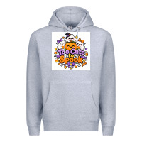 Heather Grey Too Cute to Spook Premium Hoodie - Merry & Macabre