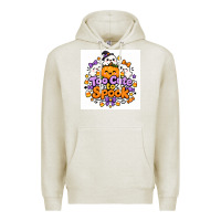 Oatmeal Heather Too Cute to Spook Premium Hoodie - Merry & Macabre