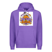 Purple Too Cute to Spook Premium Hoodie - Merry & Macabre