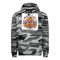 Slate Camo Too Cute to Spook Premium Hoodie - Merry & Macabre