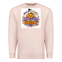 Pale Pink Too Cute to Spook Premium Sweatshirt - Merry & Macabre