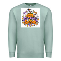 Seafoam Too Cute to Spook Premium Sweatshirt - Merry & Macabre