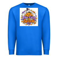 True Royal Too Cute to Spook Premium Sweatshirt - Merry & Macabre