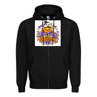 Black Too Cute to Spook Zipper Hoodie - Merry & Macabre