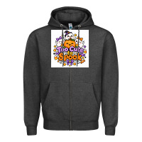 Charcoal Heather Too Cute to Spook Zipper Hoodie - Merry & Macabre