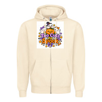 Sandshell Too Cute to Spook Zipper Hoodie - Merry & Macabre