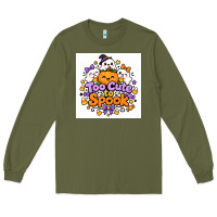 Army Green Too Cute to Spook Long Sleeve Tee - Merry & Macabre