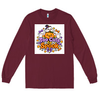 Burgundy Too Cute to Spook Long Sleeve Tee - Merry & Macabre