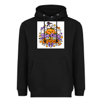 Black Too Cute to Spook Heavyweight Hoodie - Merry & Macabre
