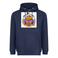 Navy Too Cute to Spook Heavyweight Hoodie - Merry & Macabre