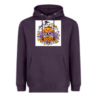 Plum Too Cute to Spook Heavyweight Hoodie - Merry & Macabre