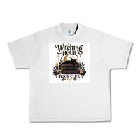 Lunar Rock Watching Hour Book Club Urban Heavy Tee - Merry & Macabre