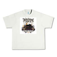 Pistachio Watching Hour Book Club Urban Heavy Tee - Merry & Macabre