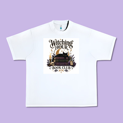 Watching Hour Book Club Urban Heavy Tee Designed By Merry & Macabre