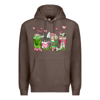 Coffee botanic coffee cups Premium Hoodie - AdoDesignShop