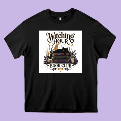 Heavy Core Tee Watching Hour Book Club