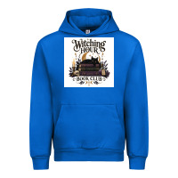 Cobalt Watching Hour Book Club Urban Hoodie - Merry & Macabre