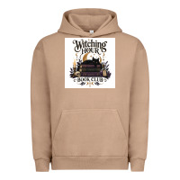 Pigment Burro Watching Hour Book Club Urban Hoodie - Merry & Macabre