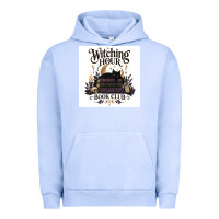 Pigment Grape Ice Watching Hour Book Club Urban Hoodie - Merry & Macabre