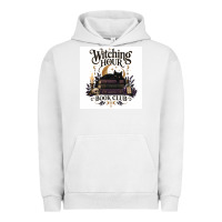 Pigment Lunar Rock Watching Hour Book Club Urban Hoodie - Merry & Macabre