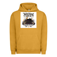Pigment Peanut Butter Watching Hour Book Club Urban Hoodie - Merry & Macabre