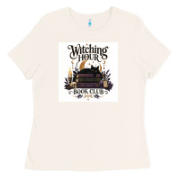 Bone Watching Hour Book Club Ladies Tee - Merry & Macabre